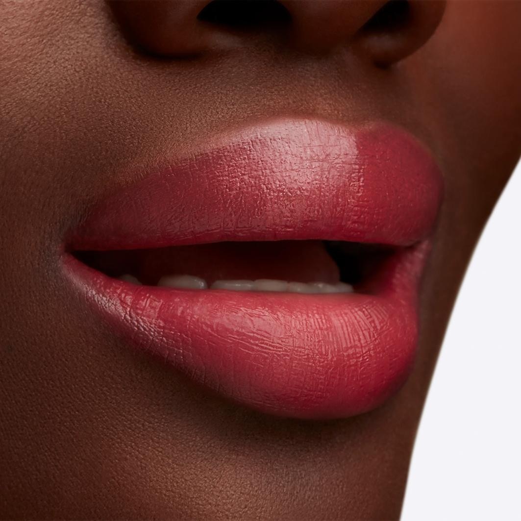 Помада для губ lustreglass lipstick Mac, beam there, done that, вес 3 гр. — фото 4