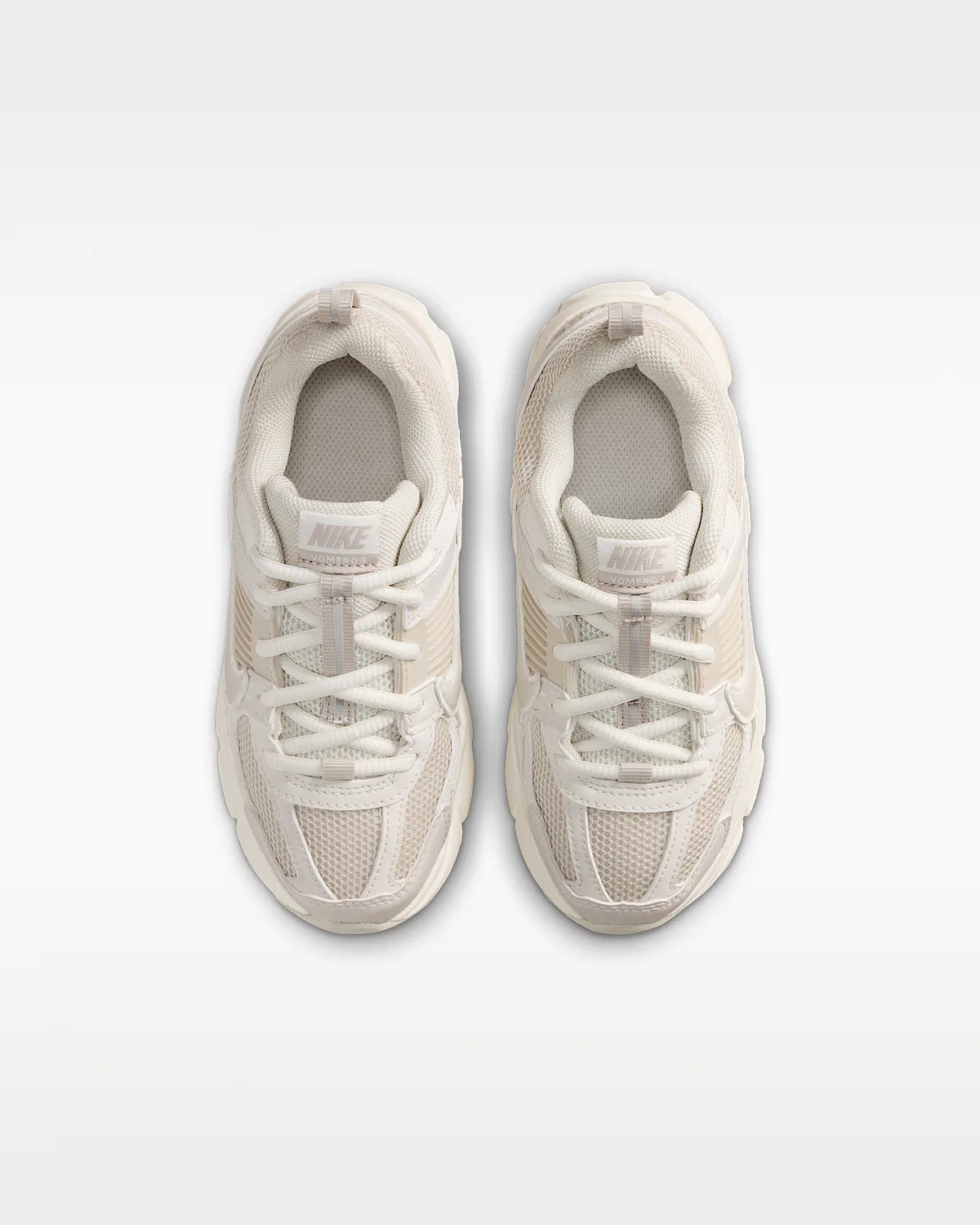 Детские кроссовки (классическая шнуровка) Nike Vomero 5, Phantom/Cream II/Sail/Light Bone — фото 4