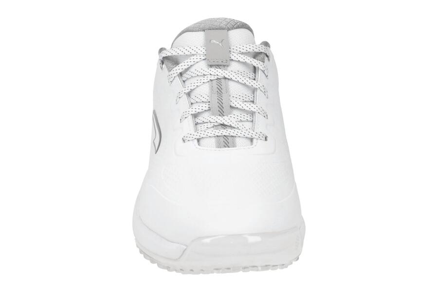Кроссовки для гольфа Puma Alphacat Nitro, белые, серые, 378692 — фото 4