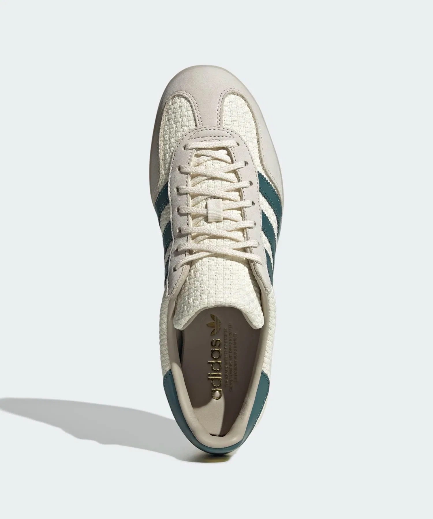 Унисекс кроссовки Gazelle Indoor adidas коричневые — фото 2