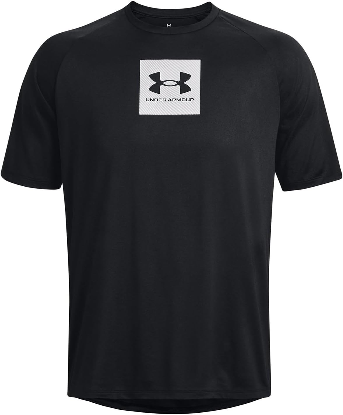 

Under Armour мужская футболка с коротким рукавом Tech Print Fill, (001) Black/Halo Gray, Черный, Under Armour мужская футболка с коротким рукавом Tech Print Fill, (001) Black/Halo Gray