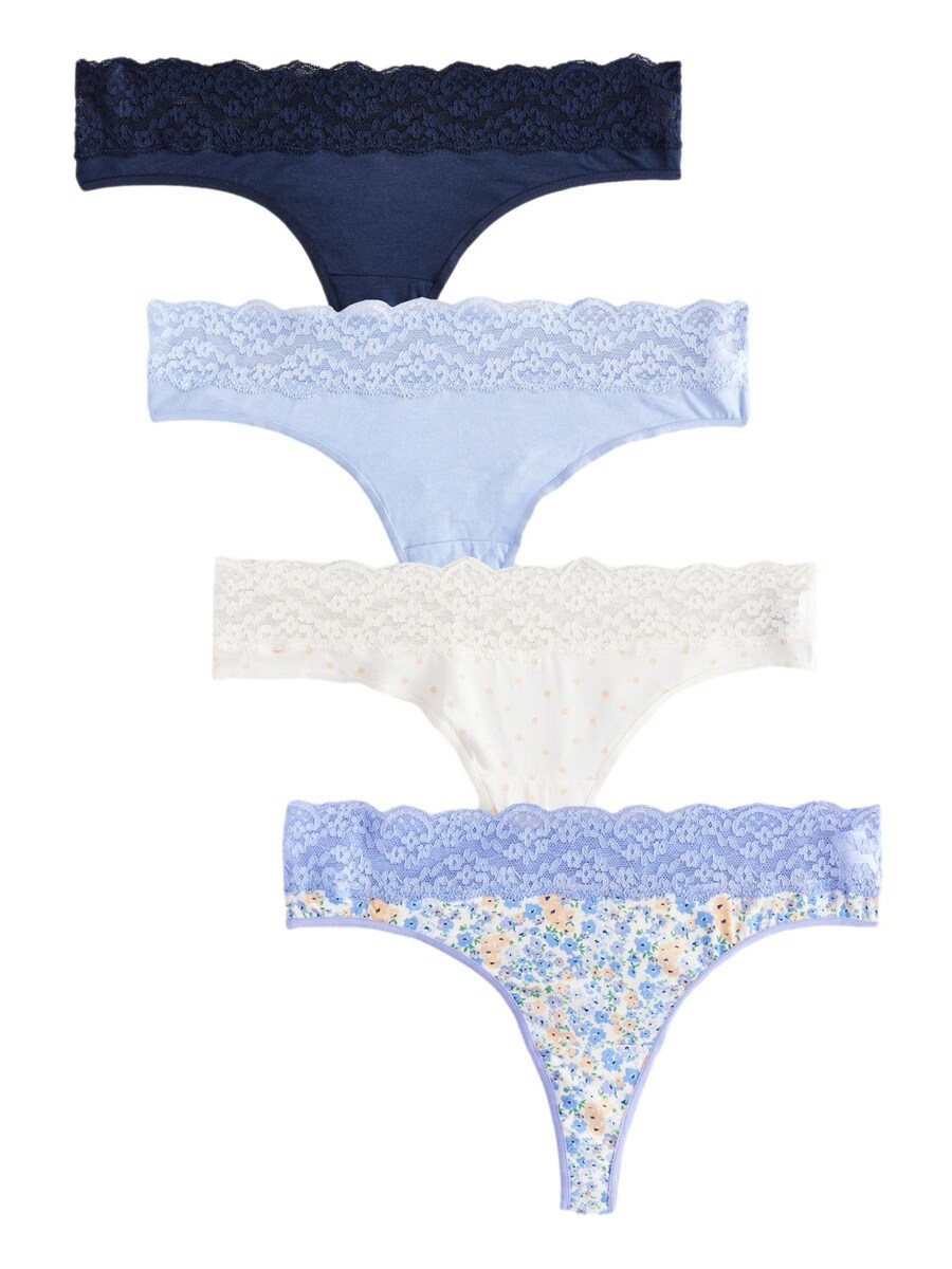 

Стринги Next, цвет Night blue/Light blue/White