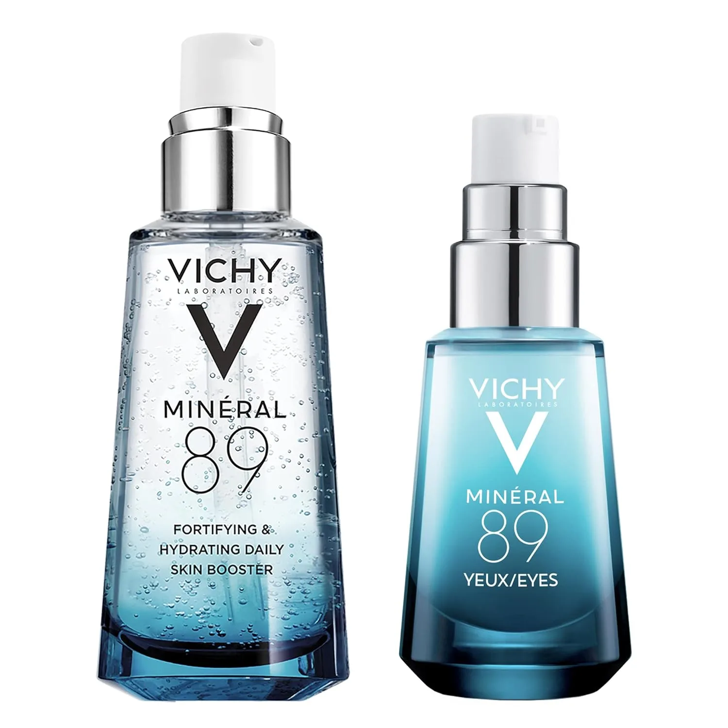 Набор Vichy — Mineral 89 Booster, сыворотка для лица с чистой гиалуроновой и полиглутаминовой кислотой для восстановления барьера кожи
