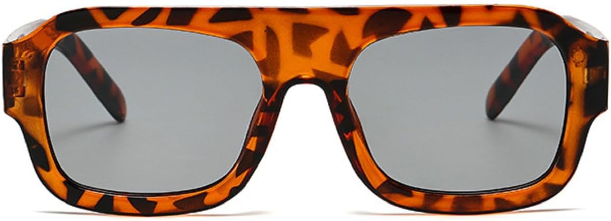 

Солнцезащитные очки Melrose Square Punk для женщин, роскошные солнцезащитные очки-обтекатели в винтажном стиле, защита от ультрафиолета UV400, артикул 18219, Leopard Grey