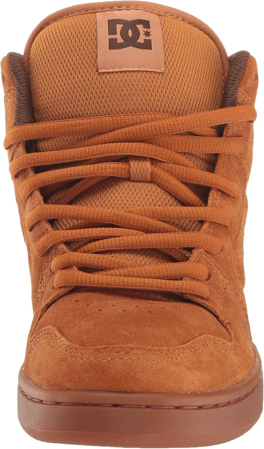 Мужские кроссовки DC Manteca 4 Hi High Top Casual Shoe Sneaker Skate Shoe DC Shoes, Wheat Dk Chocolate — фото 2