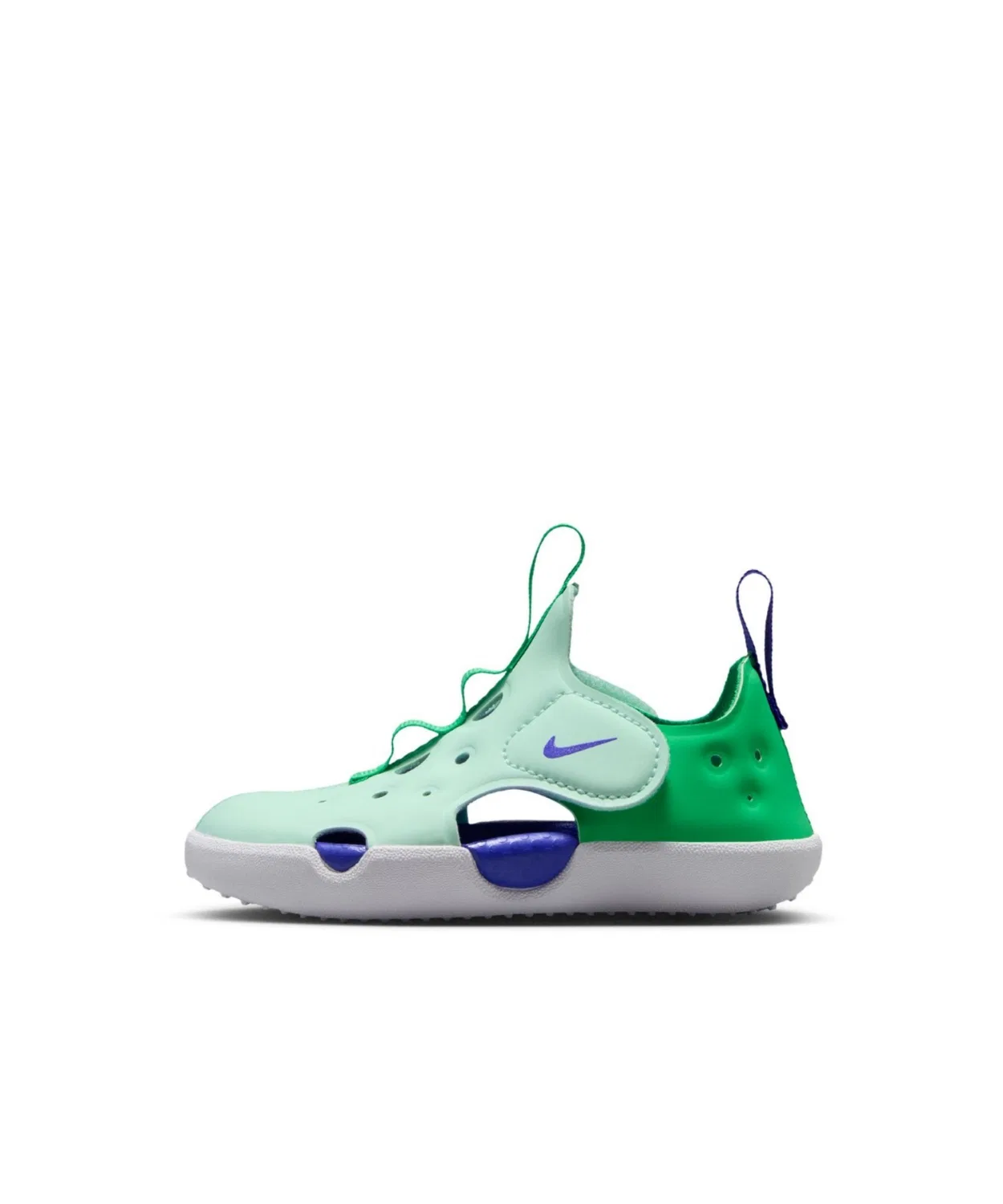 Детские сандалии с закрытым носом и пяткой, модель Sunray Protect 4 NIKE, Arctic Green