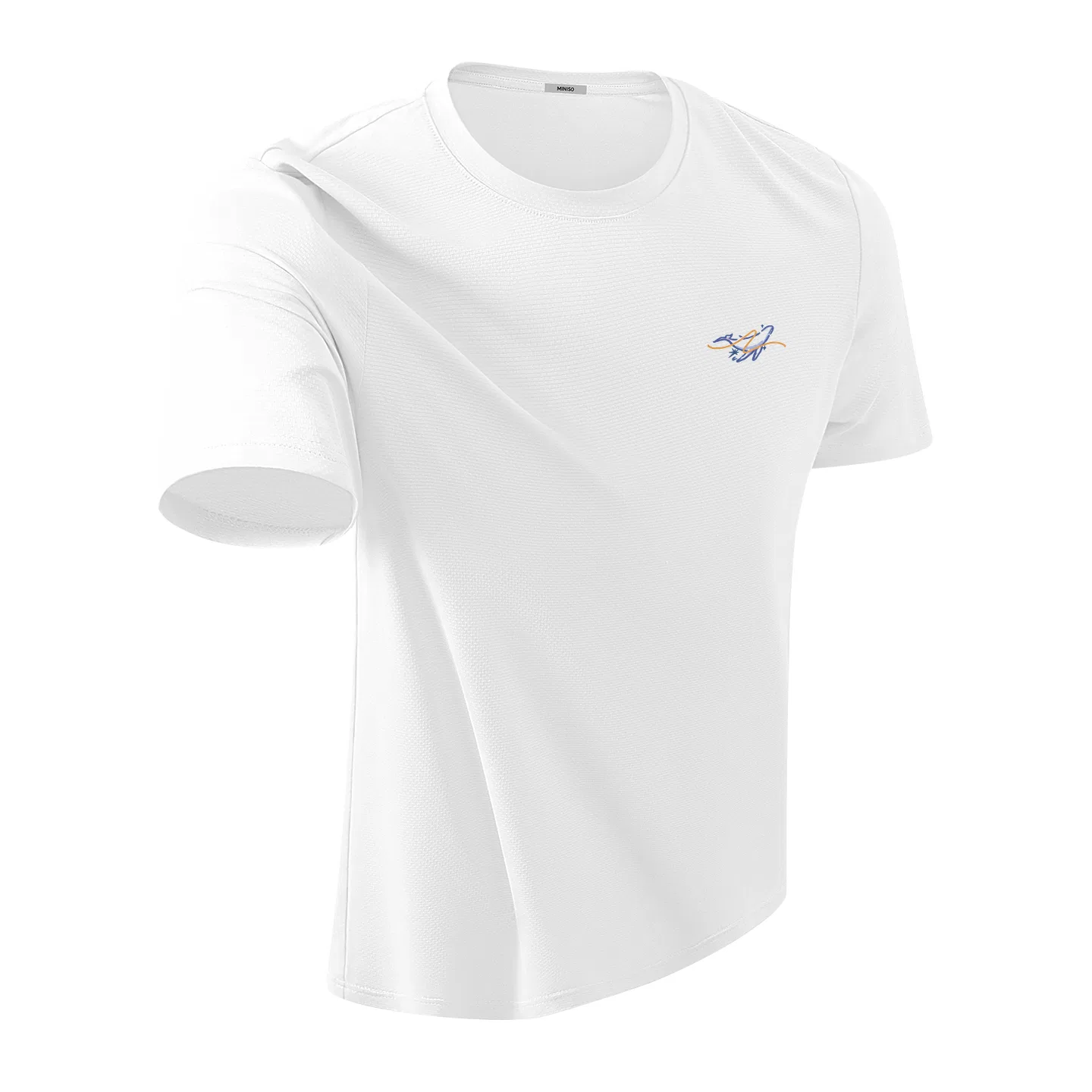 Детская футболка с принтом Miniso, Dreamy Wave Chest Logo