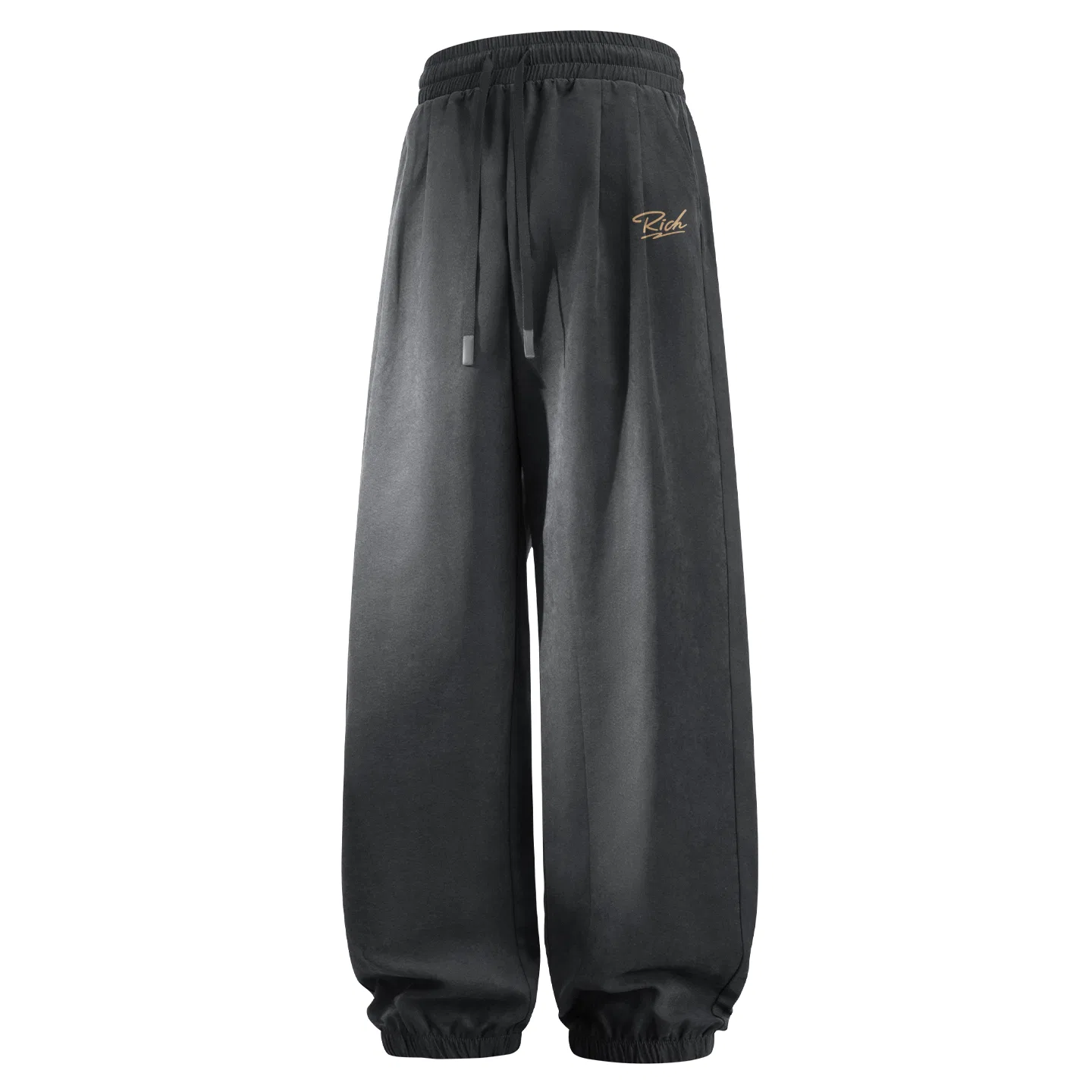 Детские широкие брюки с манжетами MINISO, Dark Gray