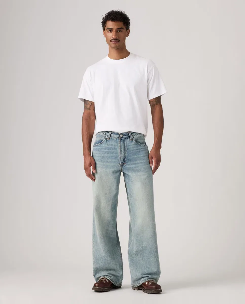Мужское свободные джинсы, Vaquero Twisted Baggy Wide Leg, Levi's, голубой