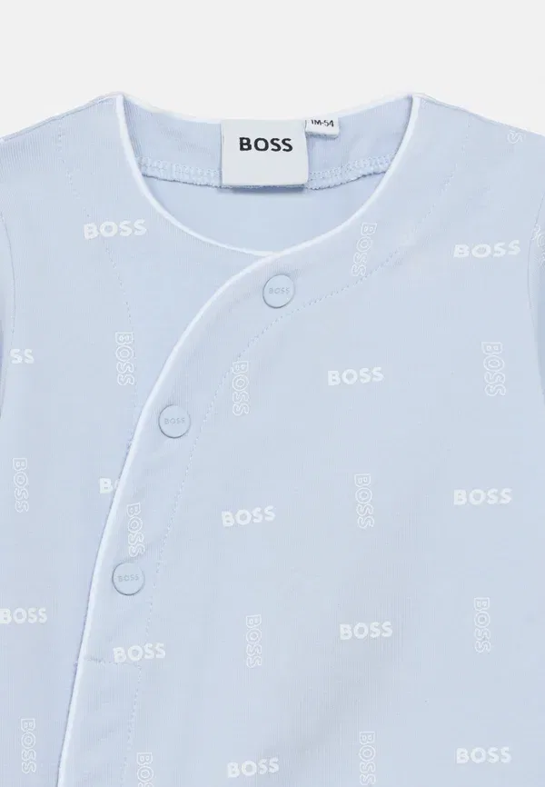 Детский комбинезон Boss Kidswear, бледно-голубой — фото 3