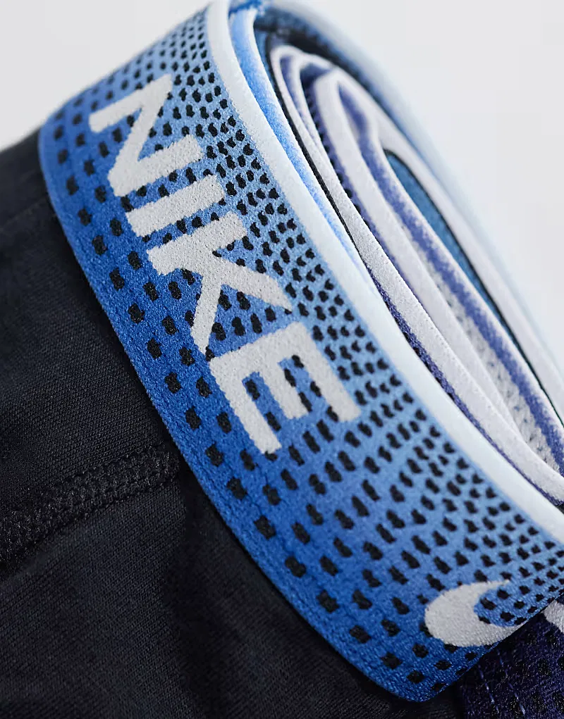 Боксеры хлопковые Essential 3 шт Nike, черный — фото 3