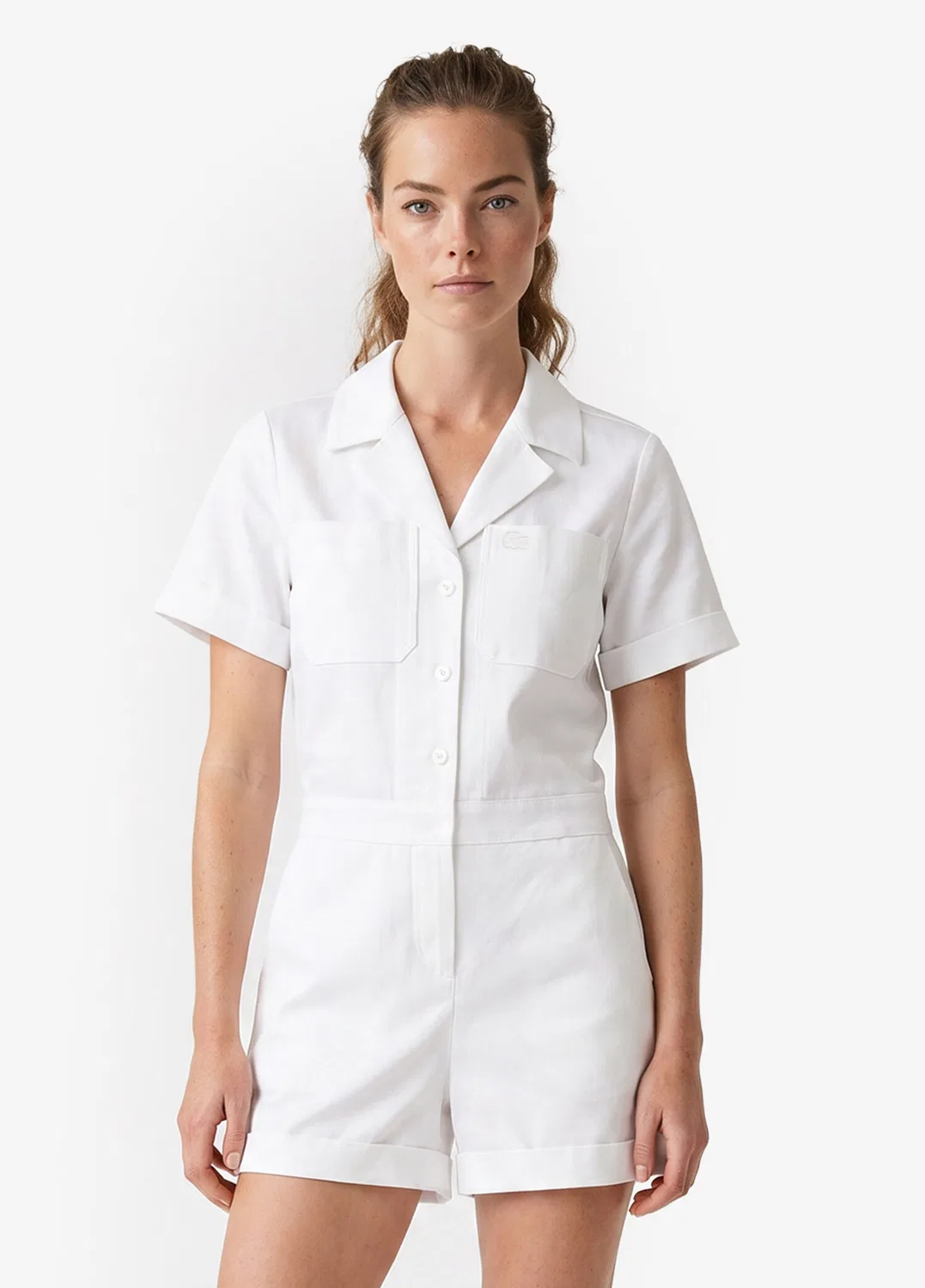 Комбинезон Lacoste Classic Fit, белый
