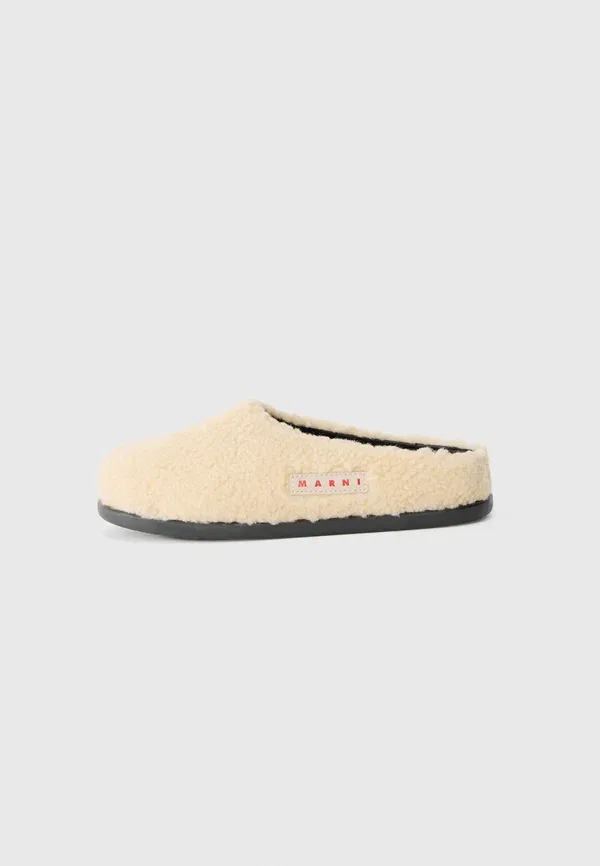 Сапоги текстильные Marni Cream, кремовый