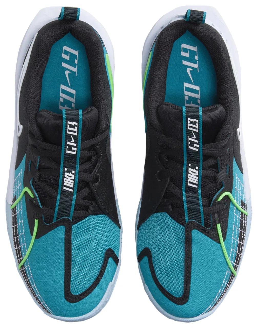 Мальчиковые баскетбольные кроссовки G.T. Cut 3 Nike, цвет Black/Blue/White — фото 4