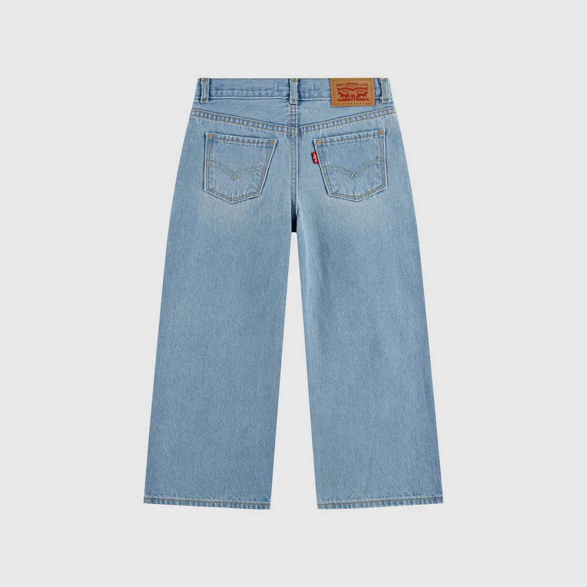 Свободные джинсы с высокой посадкой для девочек 4-6 лет Levi's, Marin Babe - Medium Wash — фото 2