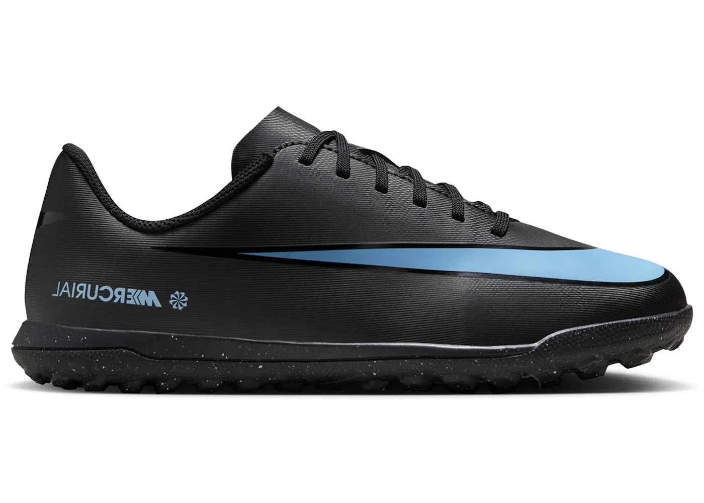 Детские кроссовки для активного спорта Nike Mercurial Vapor 16 Club TF Shadow Pack (GS), Black/Ice Blue