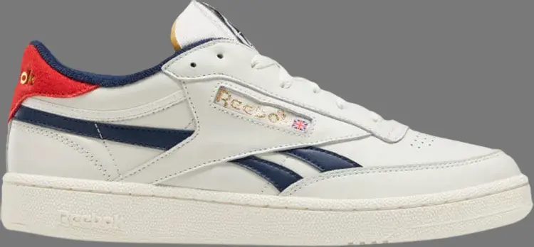 

Кроссовки club c revenge 'chalk collegiate navy' Reebok, белый