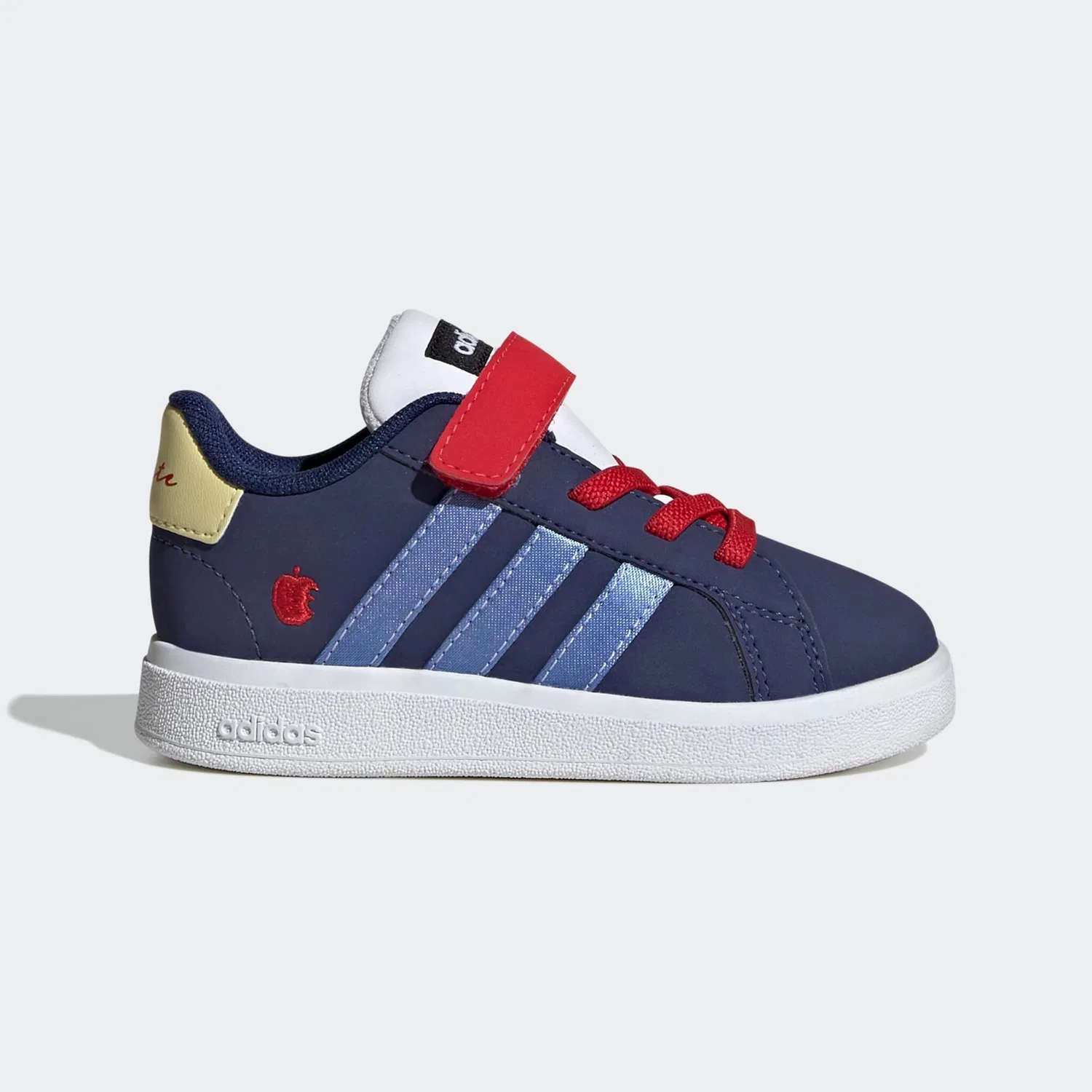 Детские кроссовки Disney Snow White Grand Court 2.0 Adidas Sportswear, Dark Blue / Blue Fusion / Better Scarlet — фото 3
