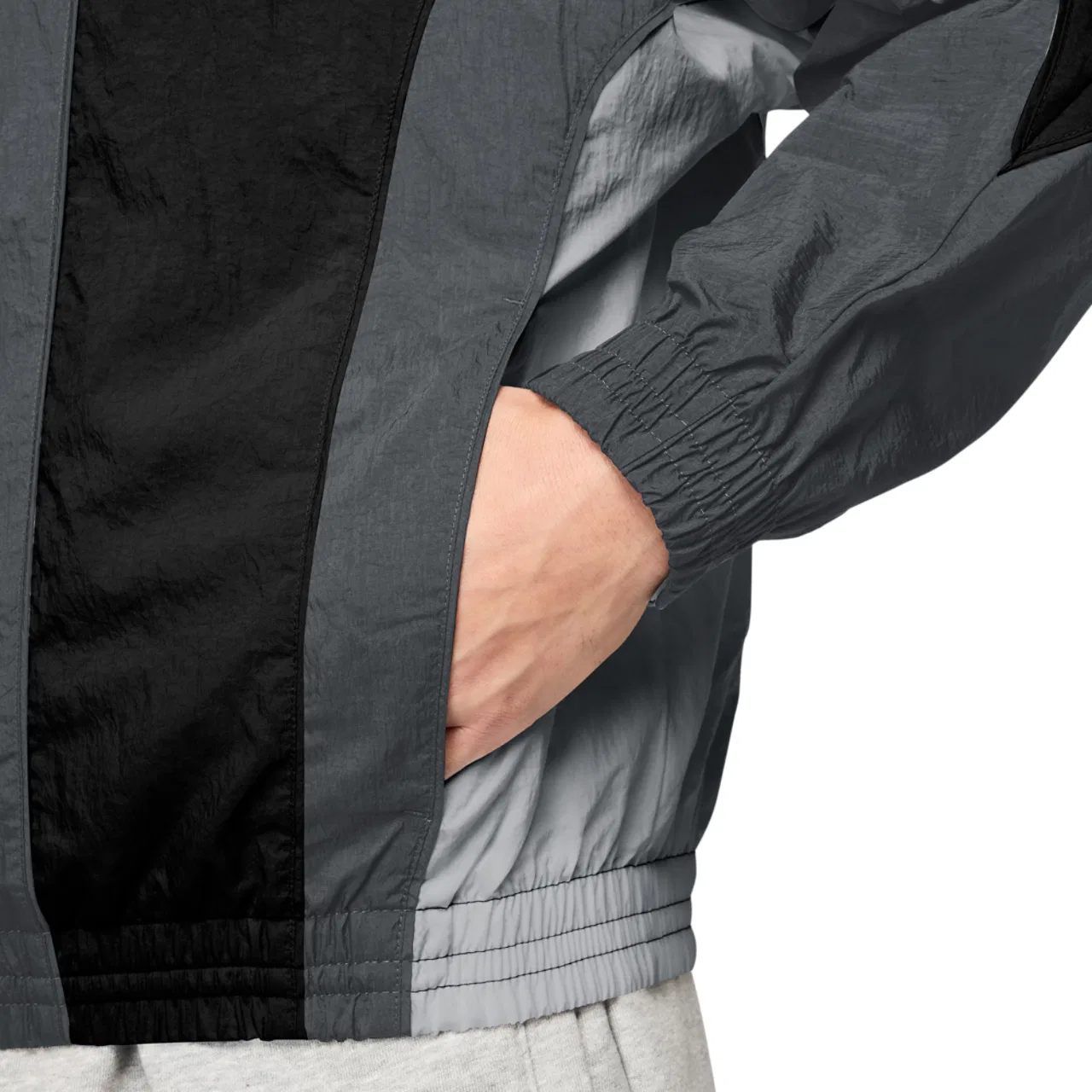 Мужская куртка Nike V&R Dri-FIT, Smoke Gray/Lt Smoke Gray/Black — фото 3
