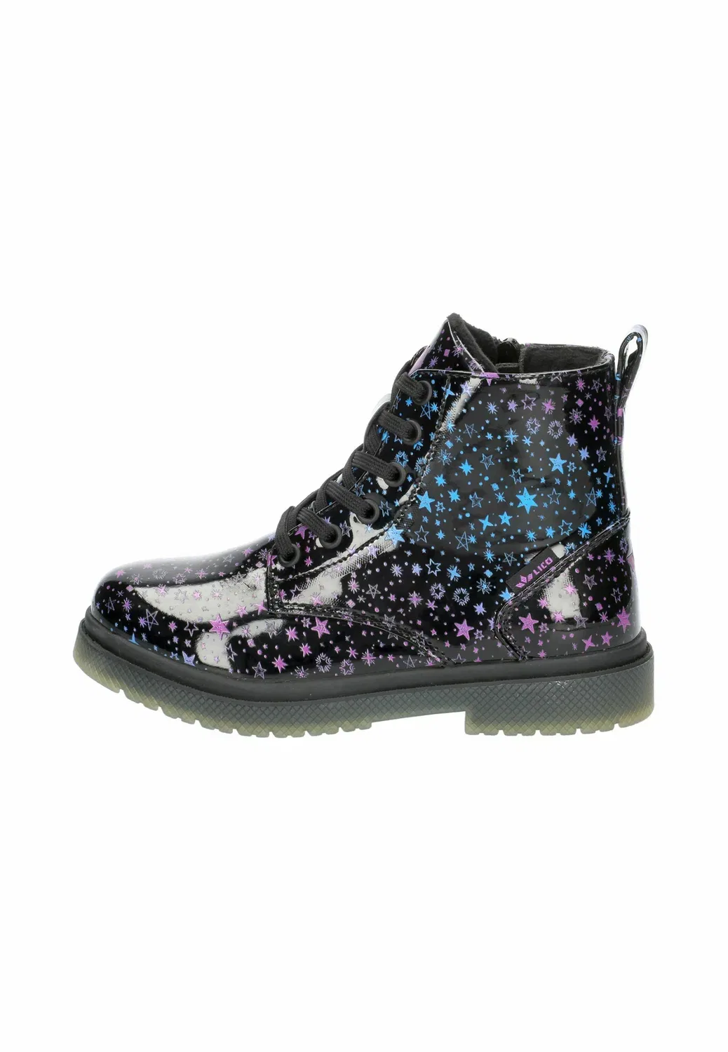 Freizeitstiefel isalie полузимние ботинки Lico, Schwarz Pink Blau