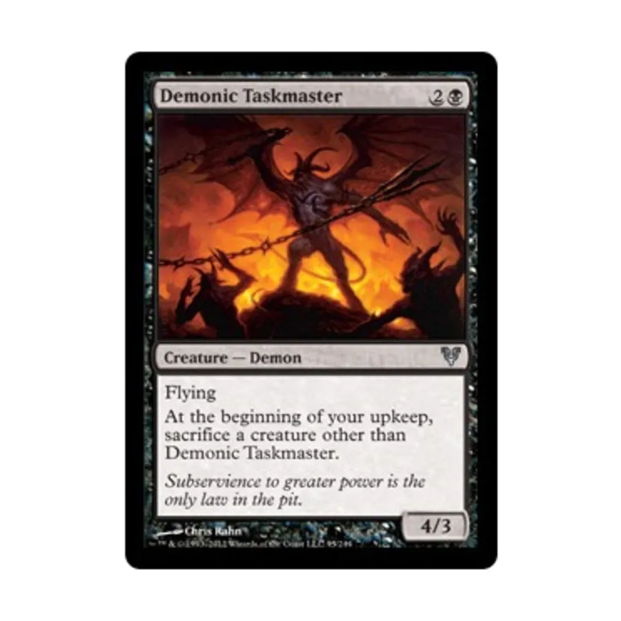 

CCG Демонический надсмотрщик (U), MTG - Avacyn Restored