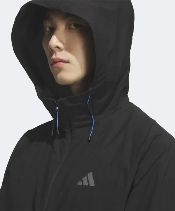 Куртка из нейлона Th lw wv, Adidas, черный — фото 3