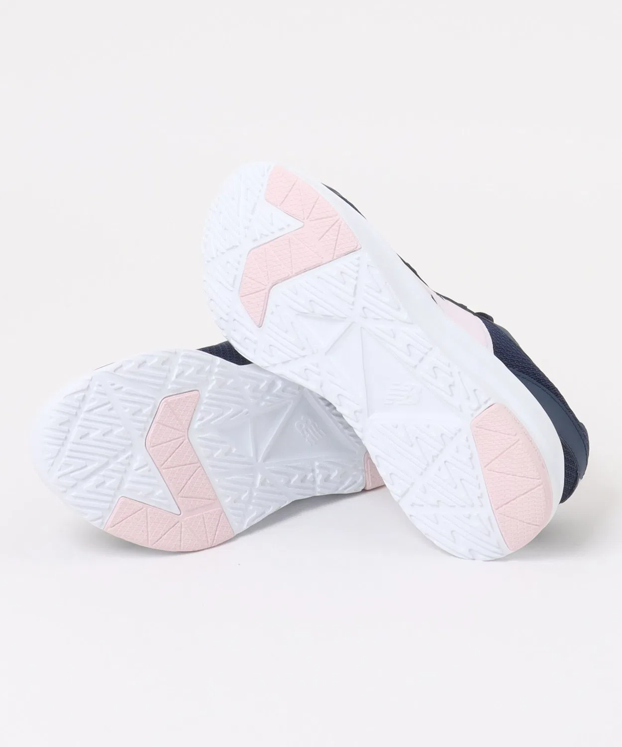Детские кроссовки для девочек с принтом G578 New Balance, Navy/Pink — фото 3