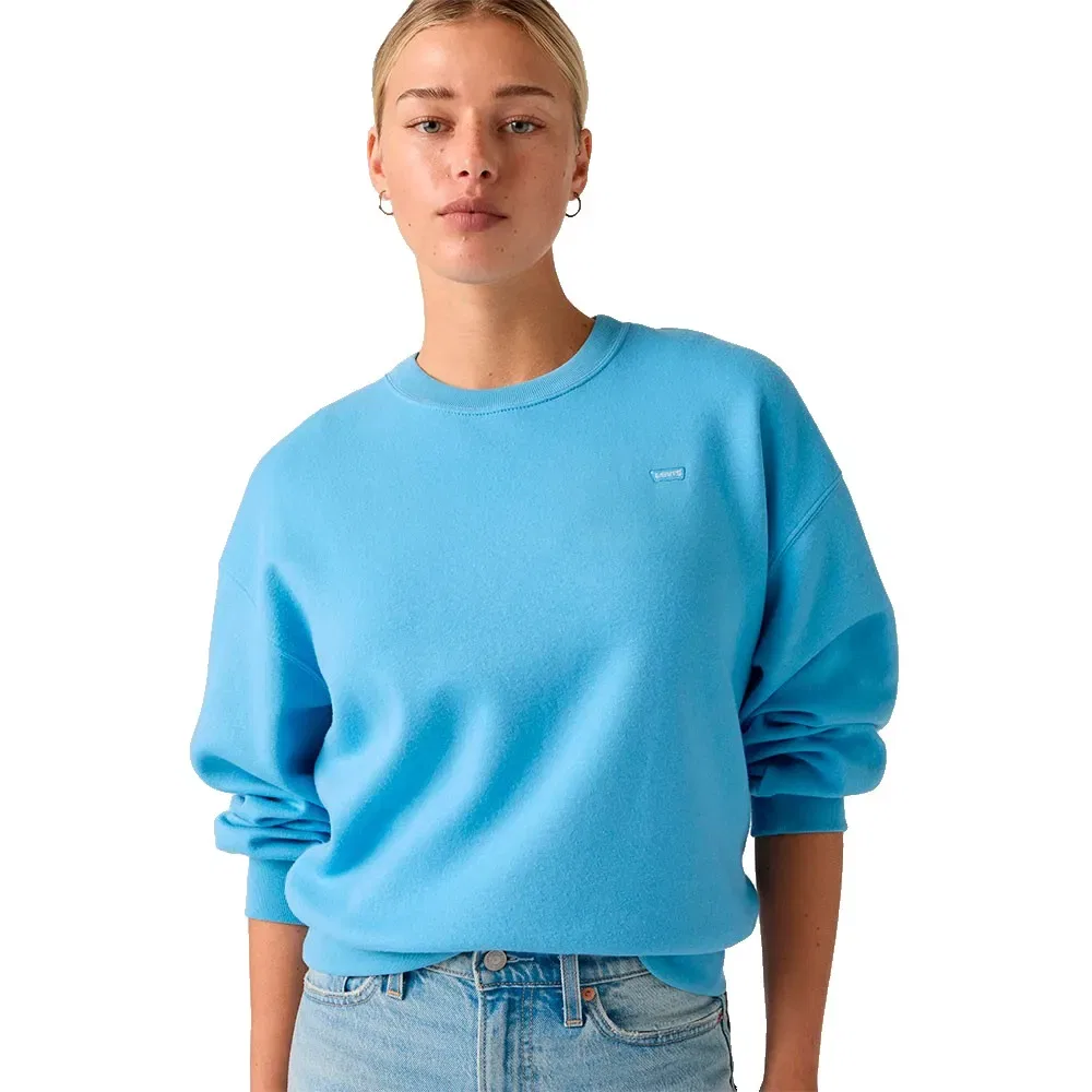 Женский свитшот хлопковый Everyday Levi's, Blue — фото 4