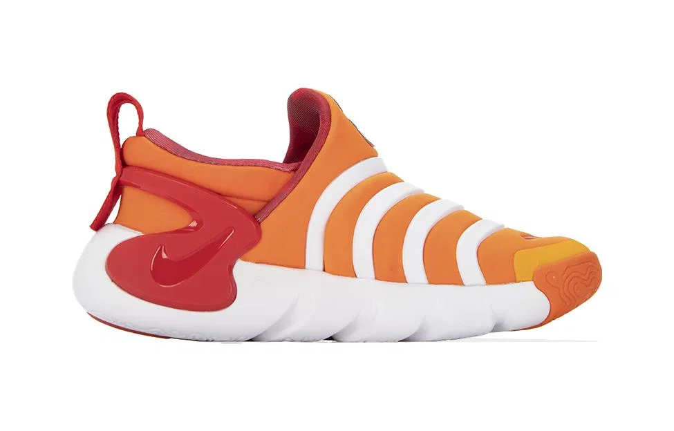 Детские кроссовки для мальчиков с принтом Dynamo GO SE PS Rabbit Nike, Safety Orange — фото 3