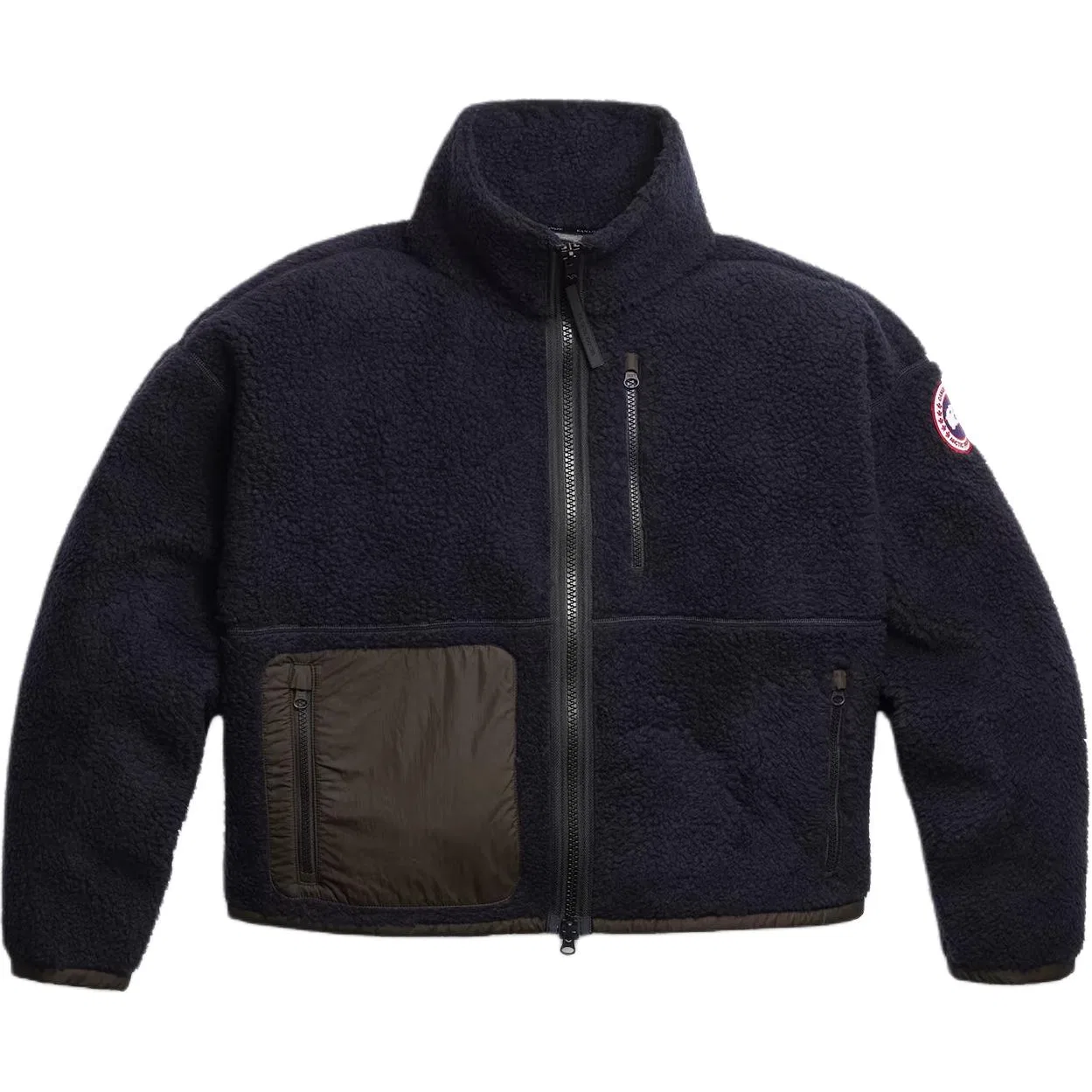 Женское пальто из вельвета Canada Goose, Midnight Song Black & Earth Tone