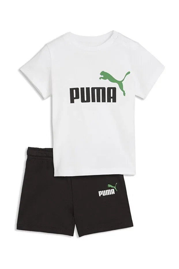Детский комплект для девочек с принтом Puma, Pink75