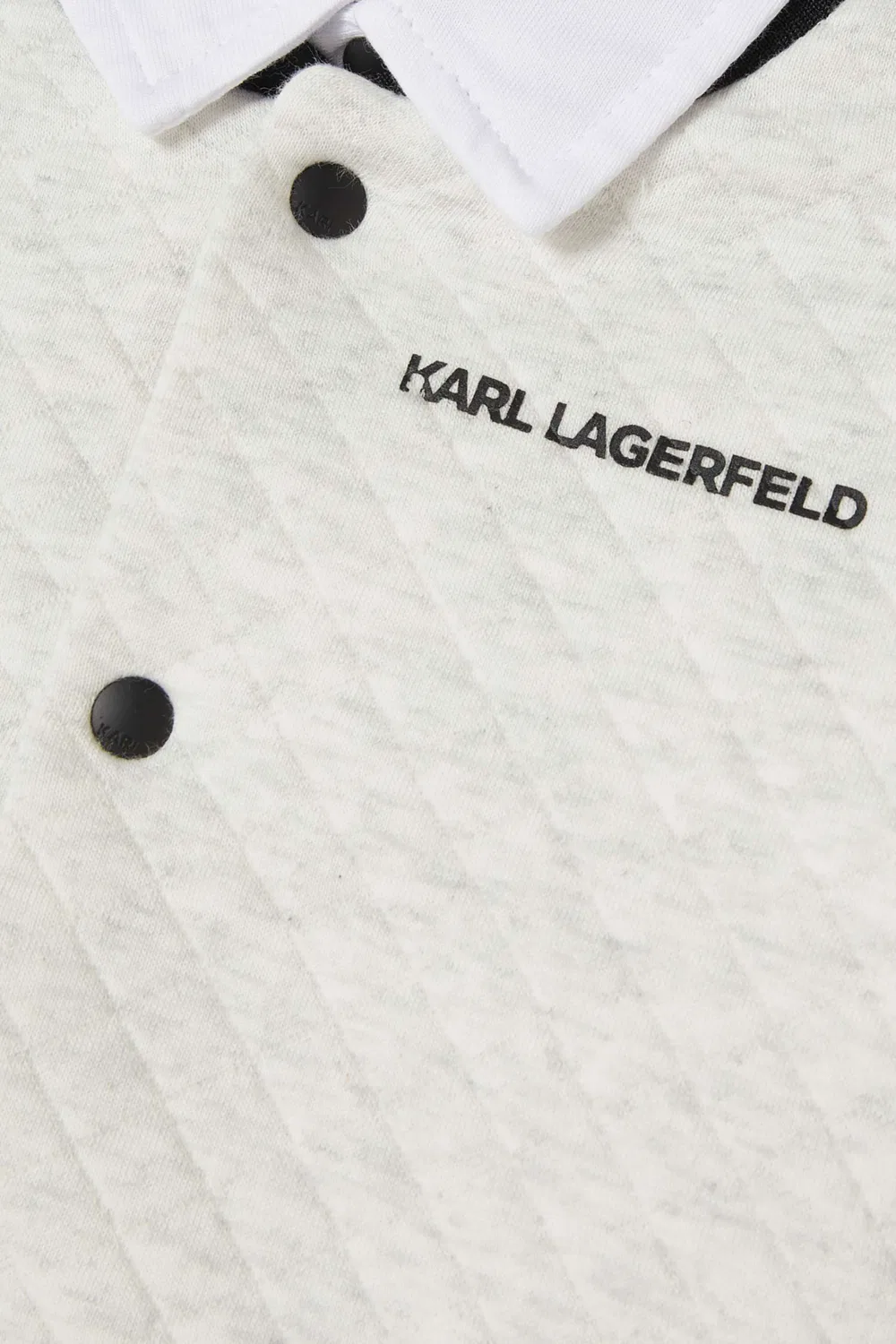 Комплект из 3 предметов стеганый из хлопковой смеси Karl Lagerfeld Kids — фото 4