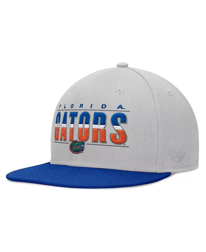 

Мужская серая бейсболка Florida Gators Hudson Snapback Top of the World