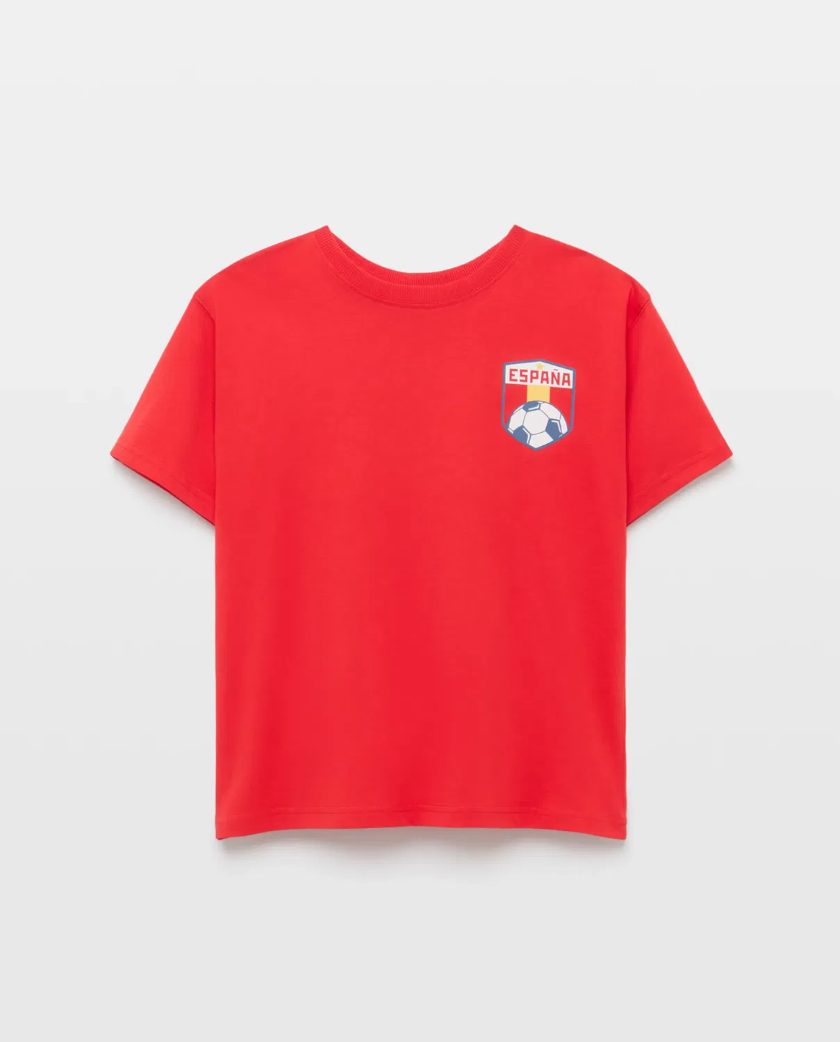 Детская футболка для мальчиков хлопковая Kids El Corte Inglés, Red — фото 4