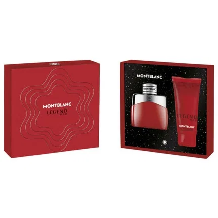 Парфюмерный набор Montblanc Legend Red, Eau De Parfum 50ml + Shower Gel 100ml