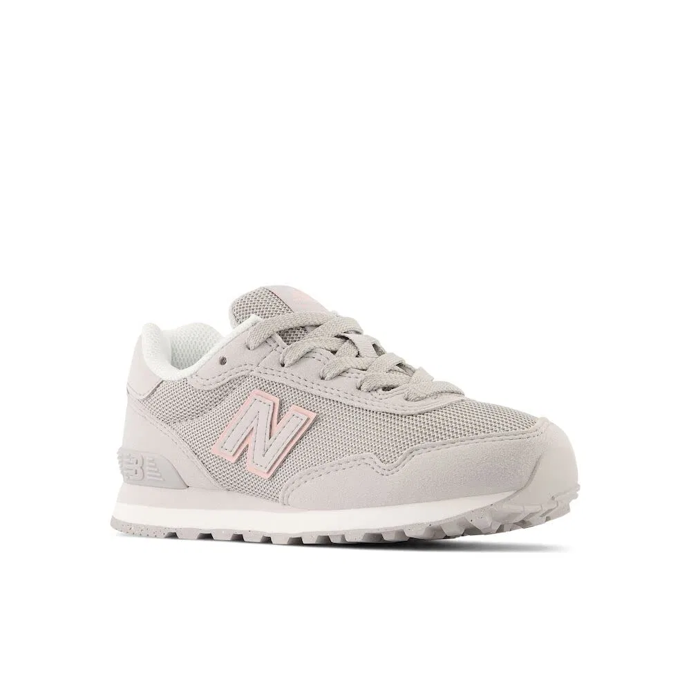Детские кроссовки для девочек с липучкой New Balance, Grey — фото 4