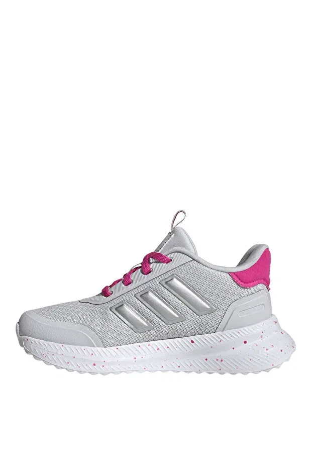 Детские кроссовки для девочек шнурующиеся Adidas, Gri — фото 2