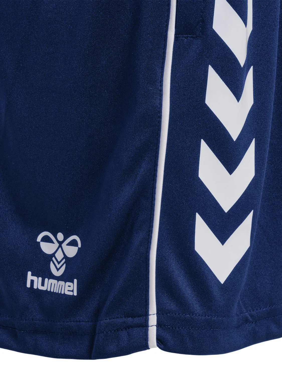 Детские шорты с утяжкой hmlCORE XK POLY COACH SHORTS KIDS Hummel, Mitternachtsindigo / Blau — фото 4