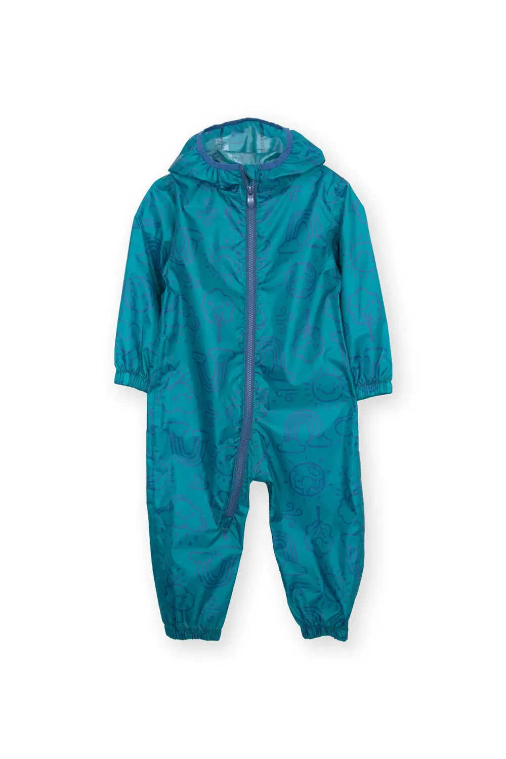 Детский дождевик Cloud Nine Puddlepack Kite, Turquoise