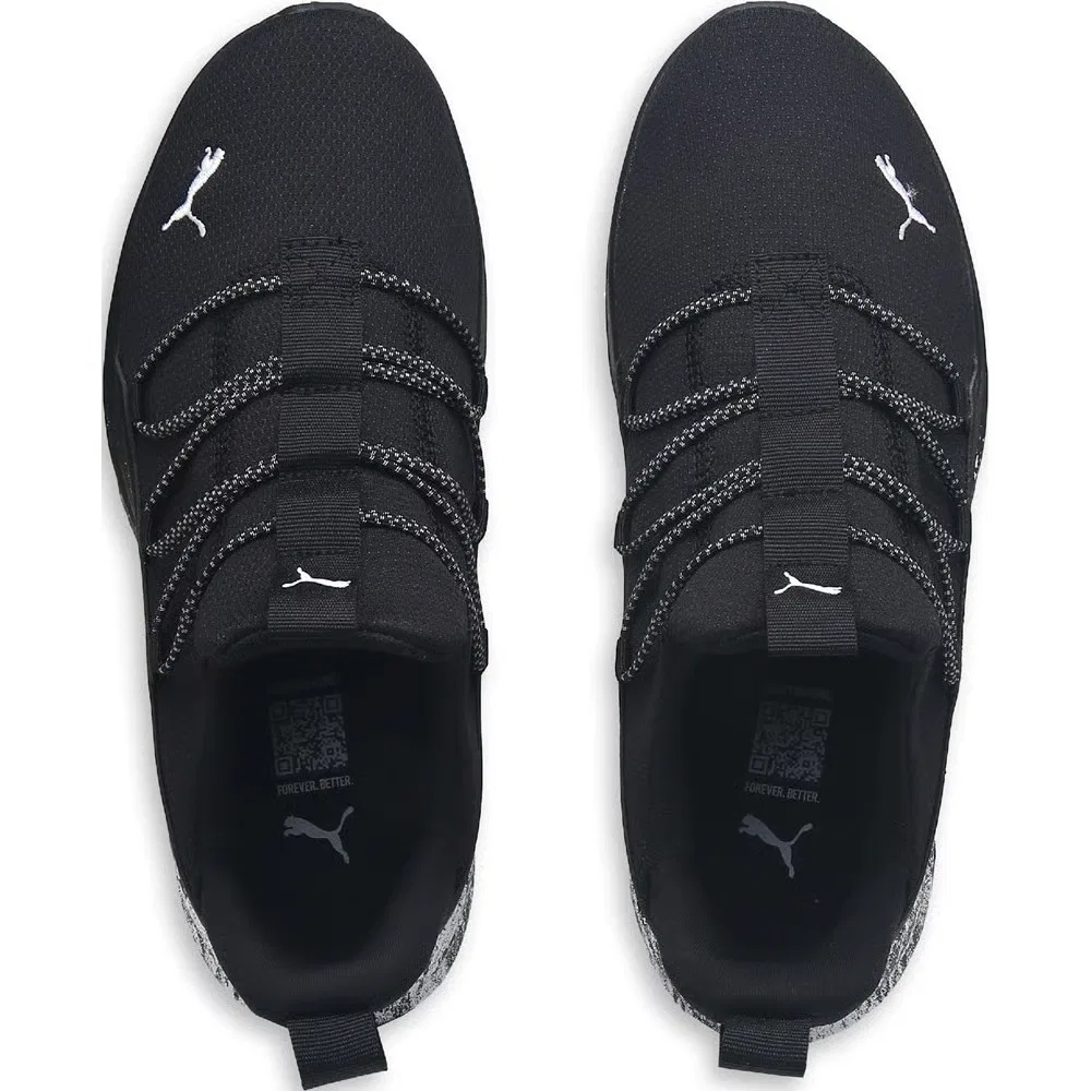 Детские кроссовки one4all 2.0 Puma, Black/White Wide — фото 4