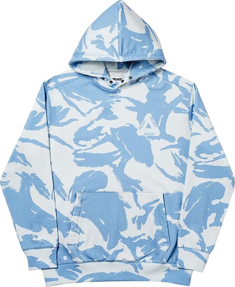 

Толстовка Palace Pealed Hood 'Blue', синий