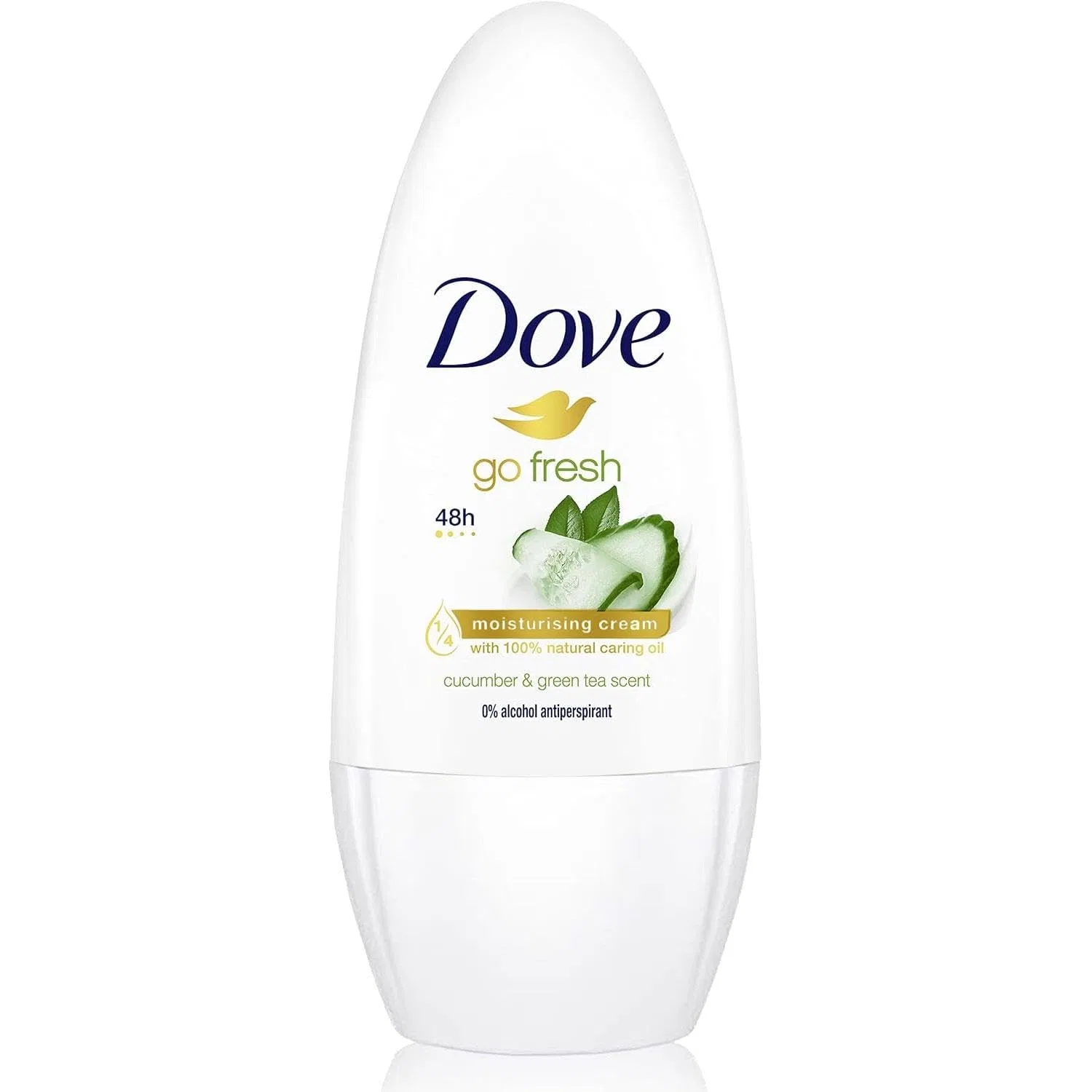 Дезодорант-ролик Dove Go Fresh 50 мл, Зеленый чай и огурец, набор 3 шт