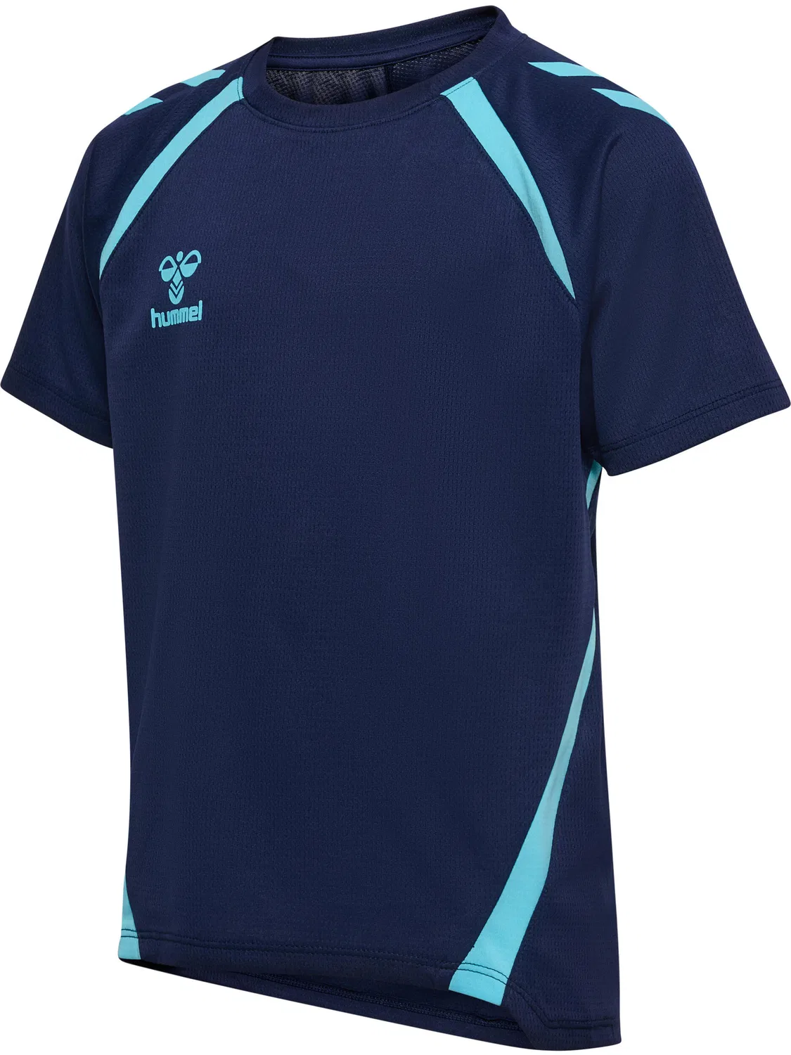 Детская футболка с технологией BEECOOL Hmllead 2.0 Hummel, Mitternachtsindigo / Blau