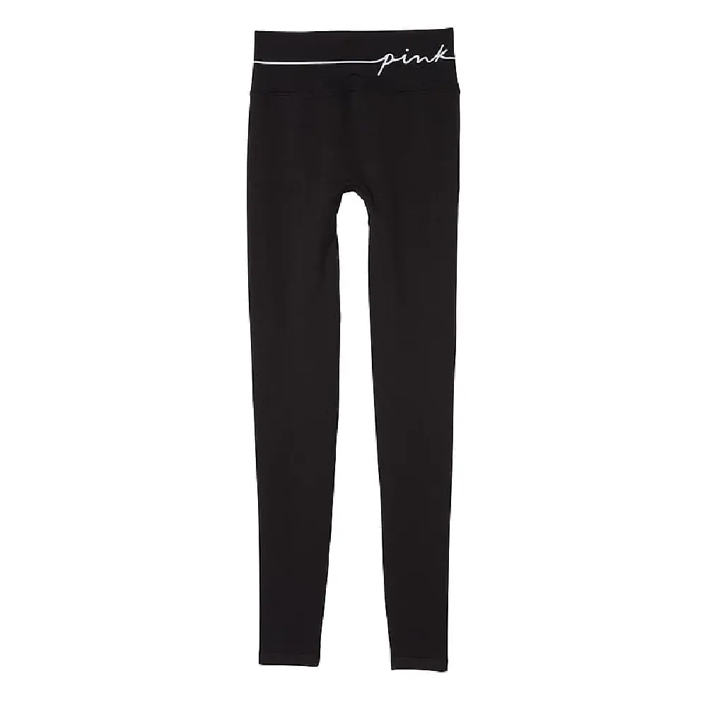 

Леггинсы Victoria's Secret Pink Seamless Workout, черный