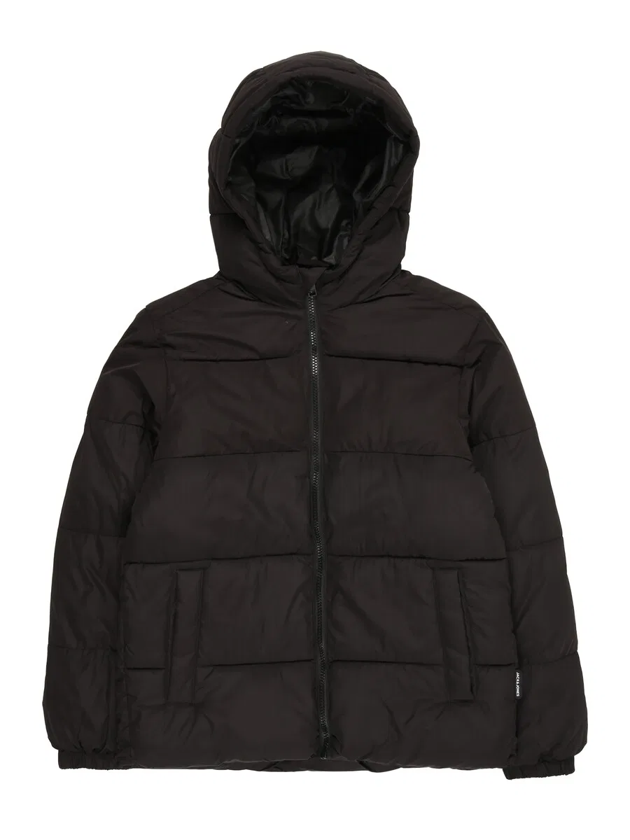 Детская зимняя куртка 'JJMaze' черного цвета Jack & Jones Junior