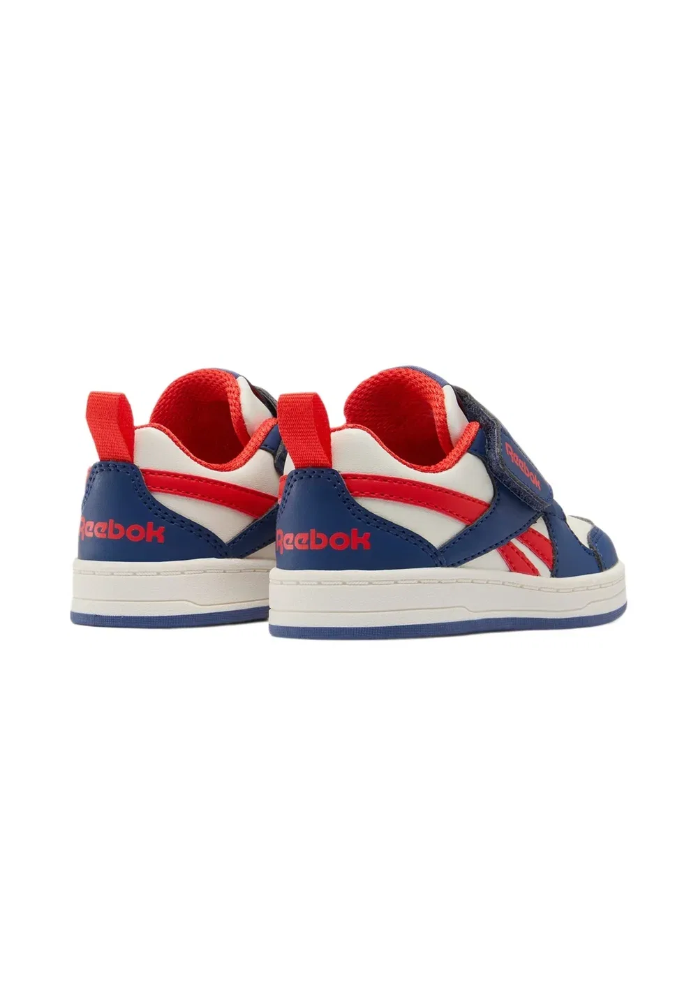 Королевский белый, уютный, комфортный - кроссовки для ходьбы Reebok, Chalk Legacy Blue Rival Red — фото 3