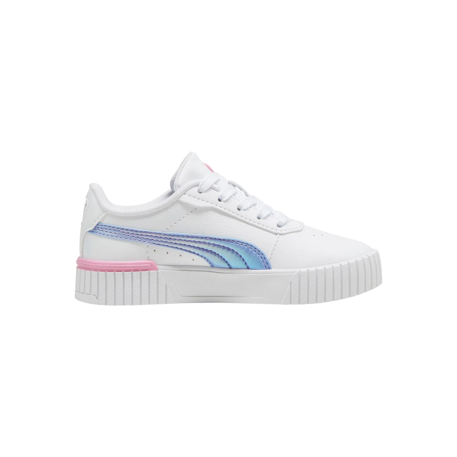 Детские кроссовки с принтом Carina 2.0 Bouncy Sky Puma, Weiss — фото 2