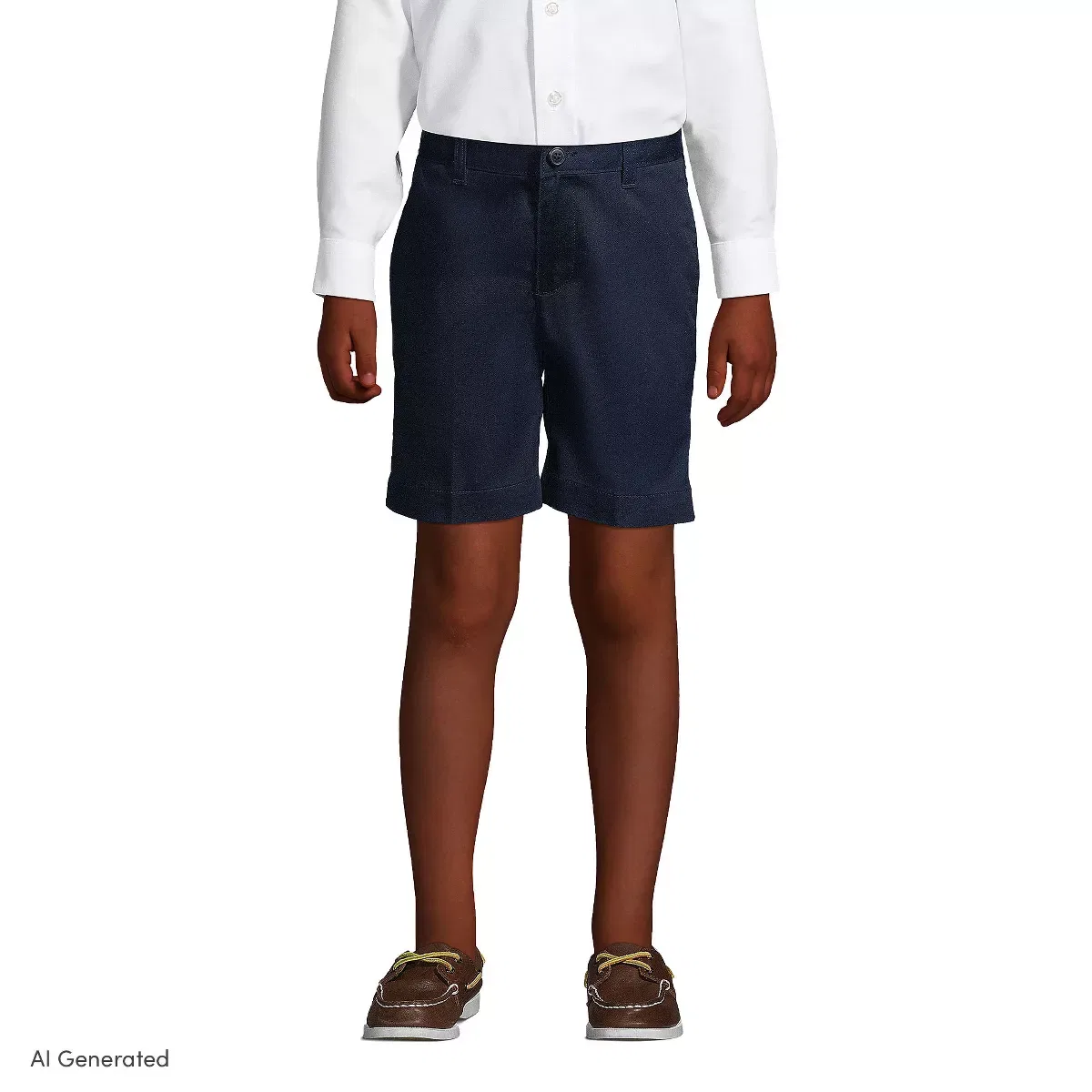 Детские шорты для мальчиков с заниженной талией Lands' End, Classic Navy