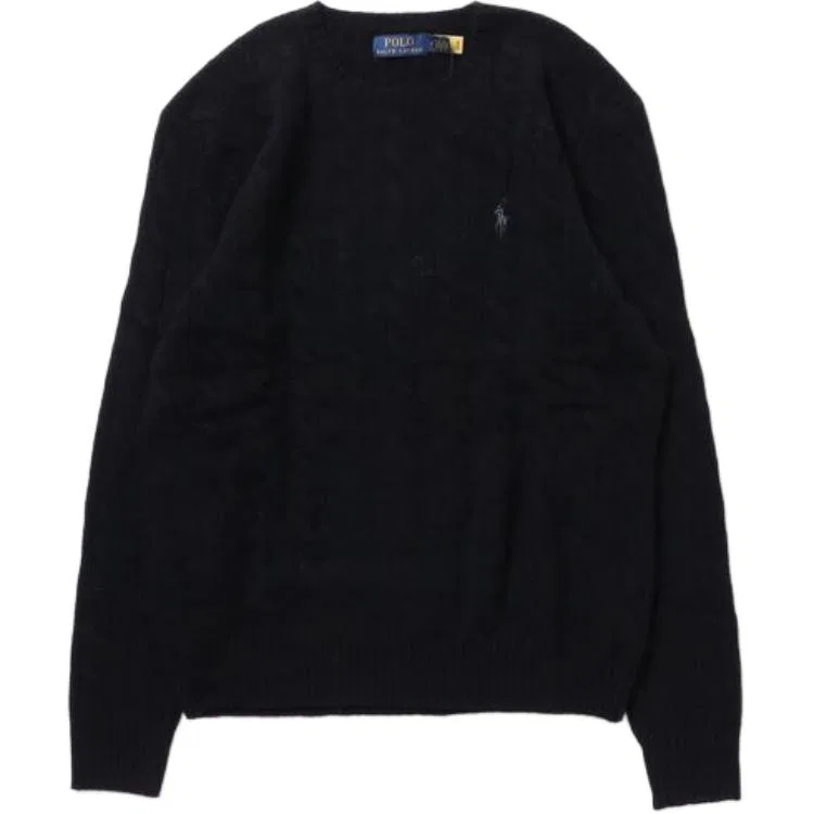 Мужской свитер стандартного кроя Black Polo Ralph Lauren, Black