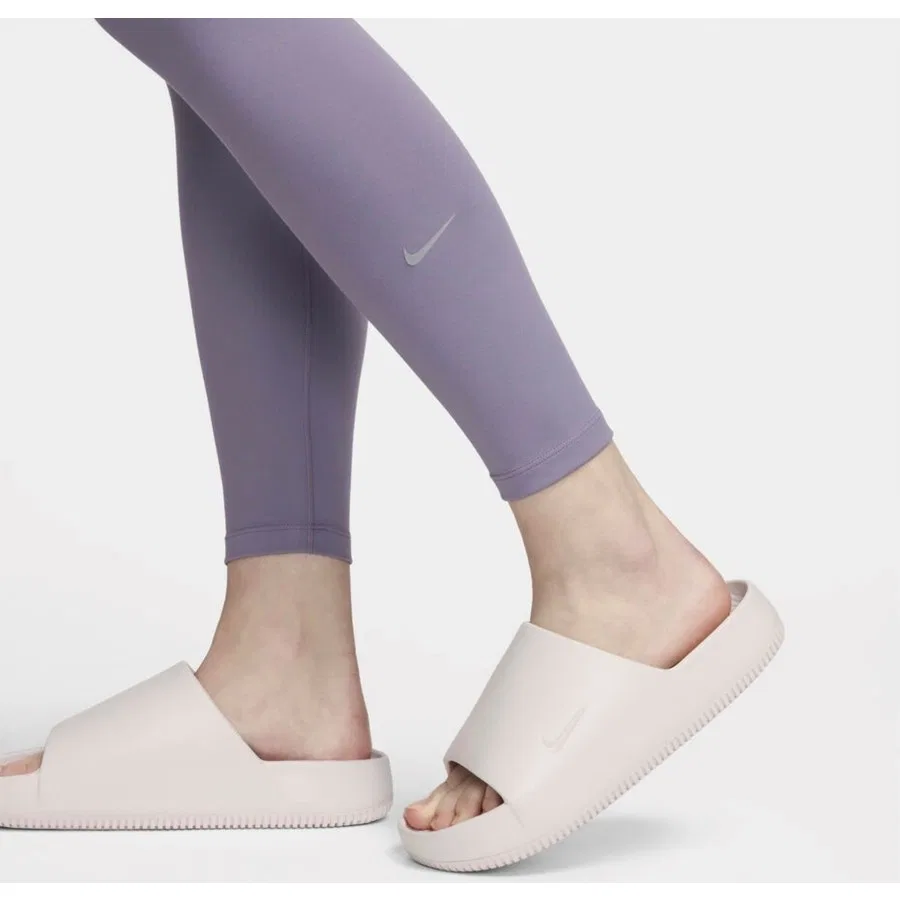 Женские леггинсы с высокой посадкой Dri-Fit One Hr Tight Nike, Фиолетовый — фото 4
